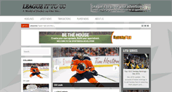 Desktop Screenshot of leagueittous.com